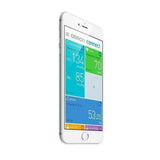 Omron Connect app op smartphone voor bloeddruk- en hartslagdata