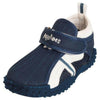 Donkerblauwe Playshoes waterschoenen voor kinderen met klittenbandsluiting en antislipzool