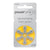 PowerOne P10 hoortoestelbatterij geel (60 stuks) - POW17750-Shopvoorgezondheid