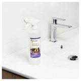 SecuCare anti-glij spray fles 500 ml op wastafelblad voor keramische tegels