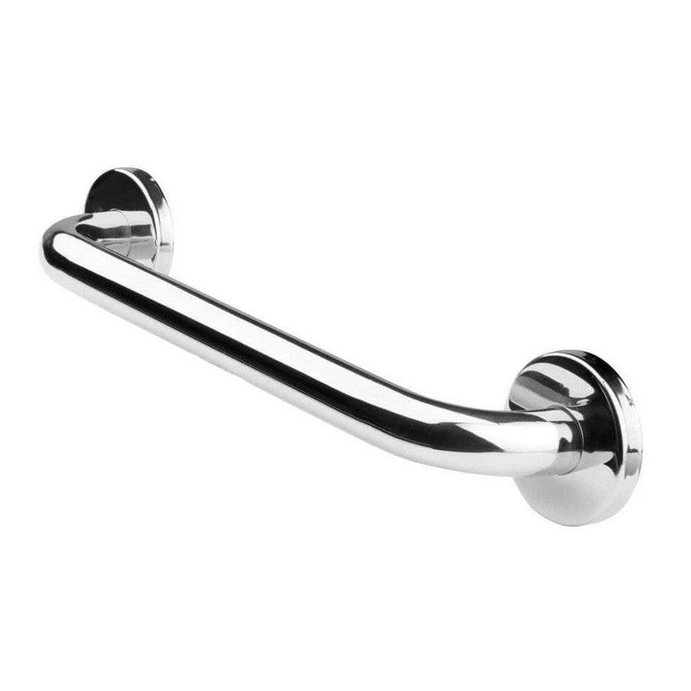 SecuCare chroom handgreep 25mm gepolijst oppervlak gebogen