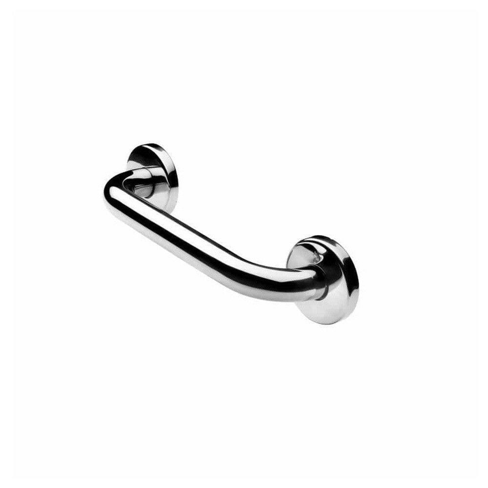 Gebogen SecuCare RVS greep met ergonomische vorm voor veilige ondersteuning