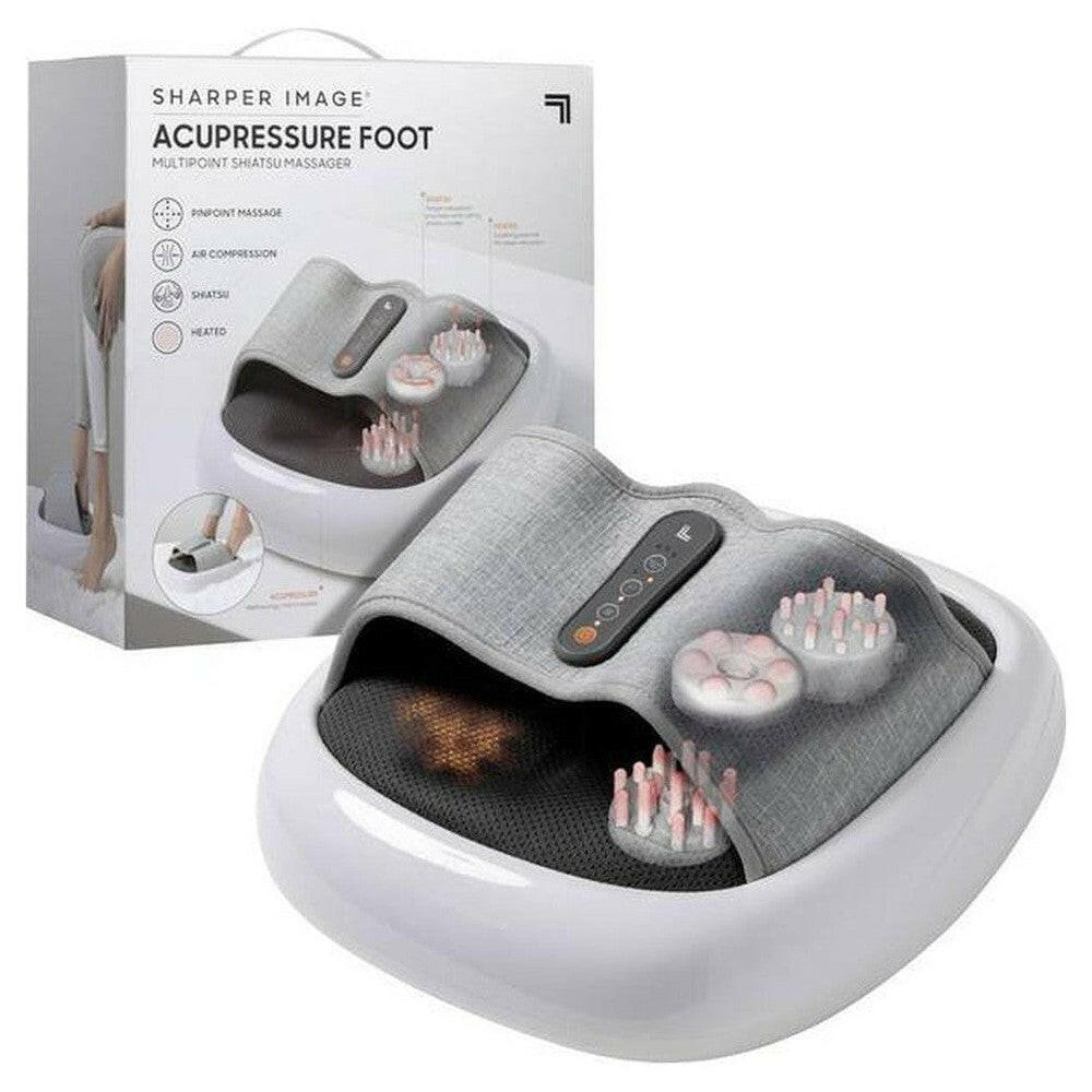Sharper Image acupressuur voetmassage-apparaat in verpakking met accessoires
