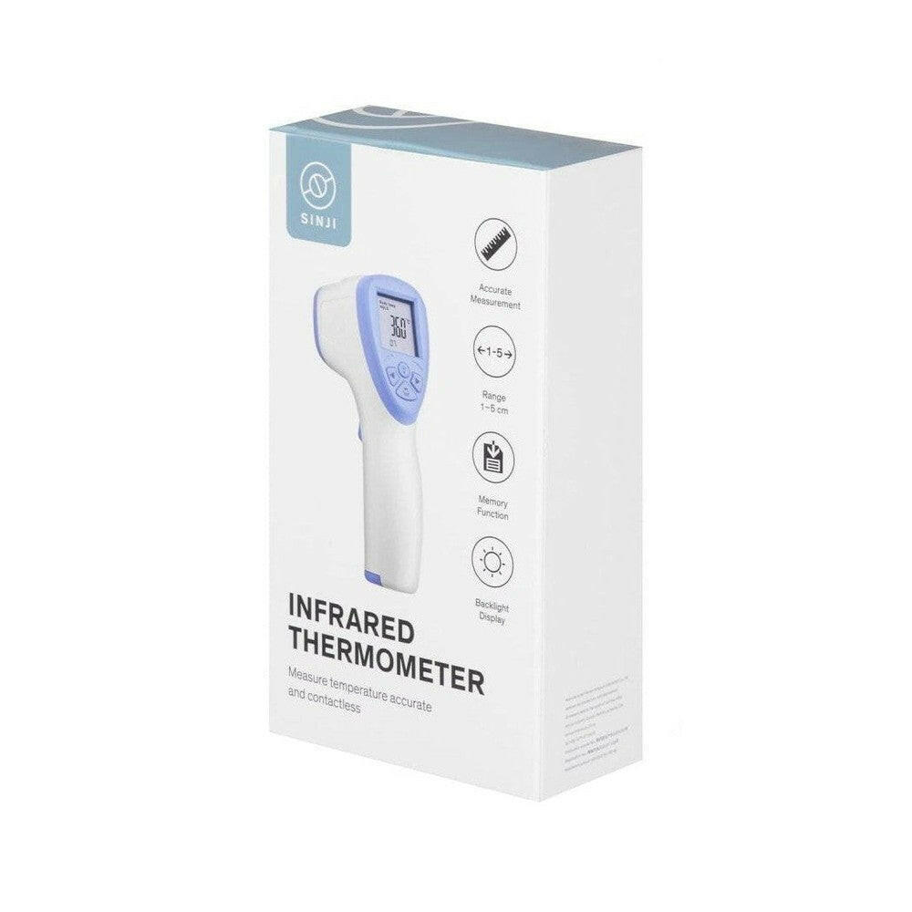 Verpakking Sinji infrarood thermometer contactloos voor lichaamstemperatuur