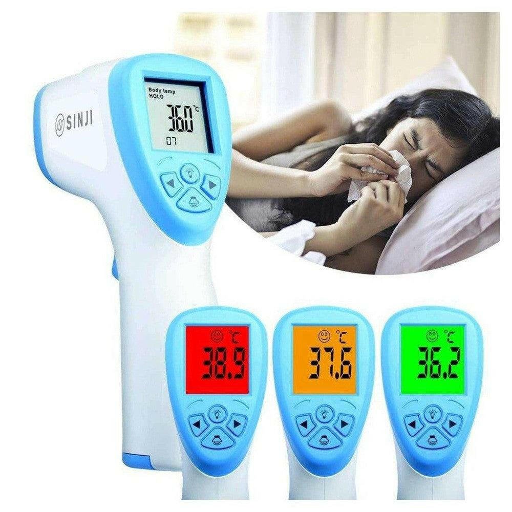 Sinji koortsthermometer voor volwassenen met temperatuur indicatoren