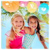 Snapper Rock UV-bikini set + UV-shirt met korte mouwen (Pink Elephant) - SNA1507-8-Shopvoorgezondheid