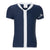 Snapper Rock UV-shirt met rits en korte mouwen (Navy) - SNA164G-10-Shopvoorgezondheid