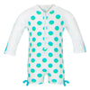 Snapper Rock UV-zwemkleding met rits en lange mouwen (Seaspot) - SNA7008G-0-Shopvoorgezondheid