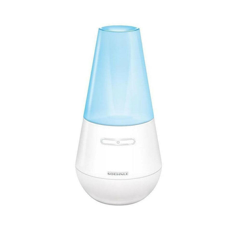 Soehnle Valencia aroma diffuser wit lichtblauw productfoto op witte achtergrond