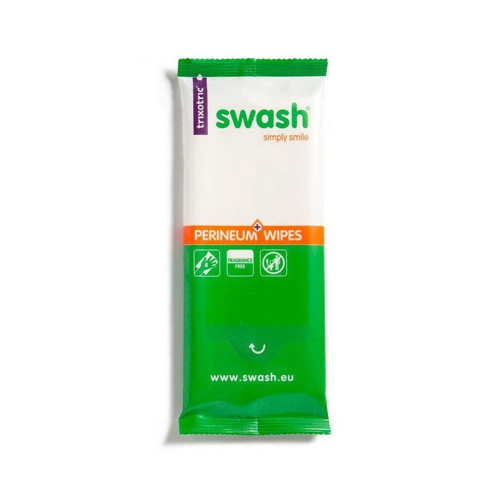 Swash Perineum Plus wasdoekjes verpakking 8 stuks geurvrij