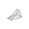 TravelSafe Wilderness geïmpregneerde klamboe Triangle (1-persoons) - TRATS0117-Shopvoorgezondheid