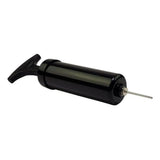 Zwarte handpomp met metalen naald voor Tunturi Air Stepper Pad
