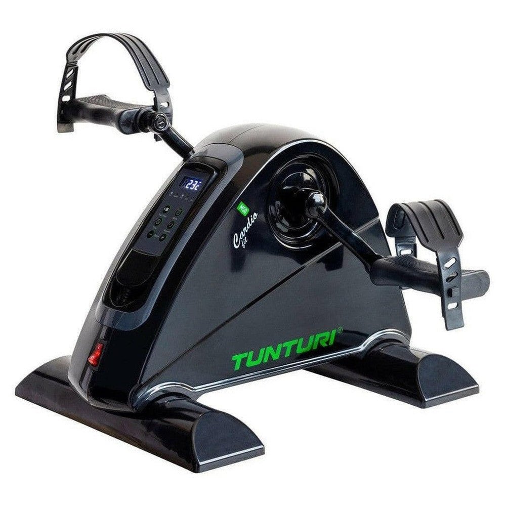 Tunturi Cardio Fit M50 zwarte gemotoriseerde fietstrainer met digitaal display