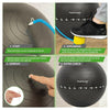 Tunturi fitnessbal Anti Burst met pomp (zwart) - TUN02617-Shopvoorgezondheid