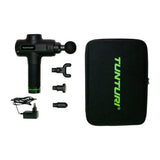 Tunturi massagepistool set met 4 opzetstukken en koffer
