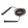 Los Tunturi Speed springtouw donkergrijs met zware PVC-draad en zwarte handvatten