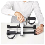 Vitility fietstrainer plat met verstelbare voetplaten