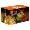 Wellion 28G lancetten verpakking 200 stuks steriel eenmalig gebruik