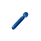 Blauwe Wellion lancetpen compatibel met glucosemeters