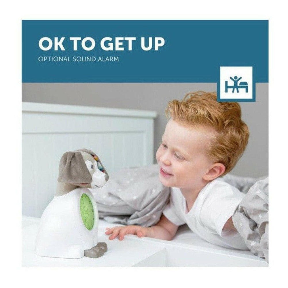 Zazu Davy de Hond slaaptrainer met groen display en 'OK TO GET UP' signaal voor kinderen