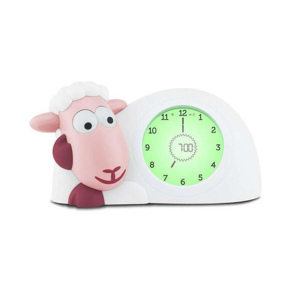 Zazu Sam het Schaap slaaptrainer roze met ingebouwde klok